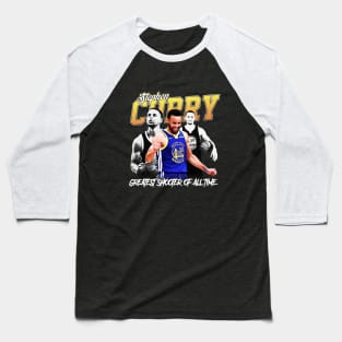 Steph Curry Nba Player Baseball T-Shirt